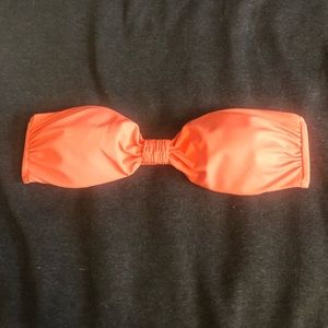 Victoria’s Secret bathing suit top, coral.
